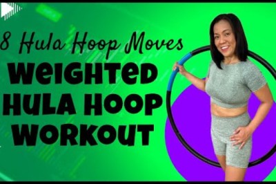 Weighted Hula Hoop Workout