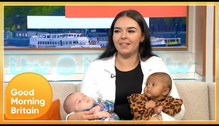 The One In a Million Twins Born With Totally Different Skin Colours