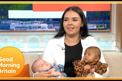 The One In a Million Twins Born With Totally Different Skin Colours