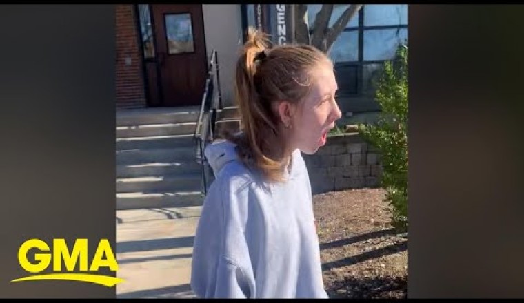 The story behind viral video of mom surprising her daughter at college