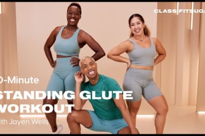 10-Minute Standing Glute Workout With Jayen Wells