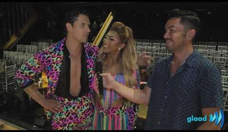 Shangela dishes on making DWTS history