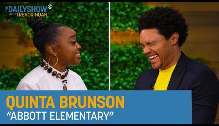 Quinta Brunson - On the Success and Inspiration Behind “Abbott Elementary”