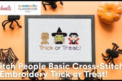 Trick or Treat - Basic Cross-Stich Class