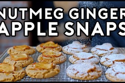 Binging with Babish: Nutmeg Ginger Apple Snaps