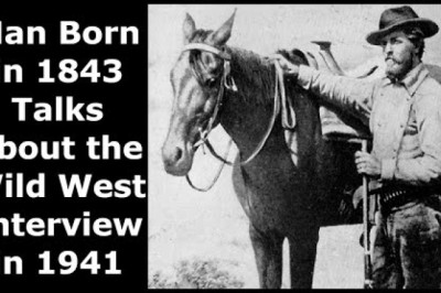 Photographer Born In 1843 Talks About the Wild West