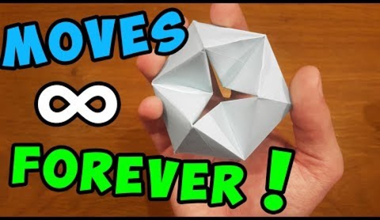 How To Make a Paper MOVING FLEXAGON