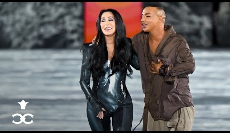 Cher Closes the Catwalk at Paris Fashion Week 2022