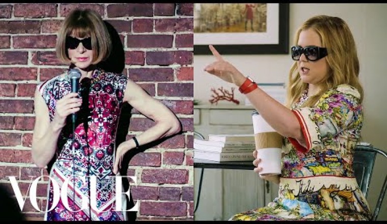 Amy Schumer and Anna Wintour Swap Lives