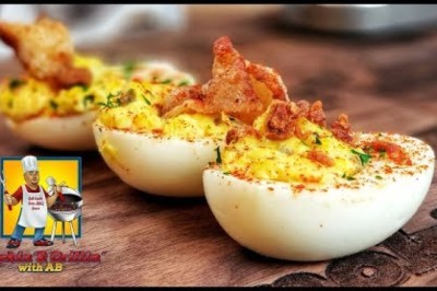 Deviled Eggs with Bacon