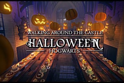 You spend Halloween at Hogwarts