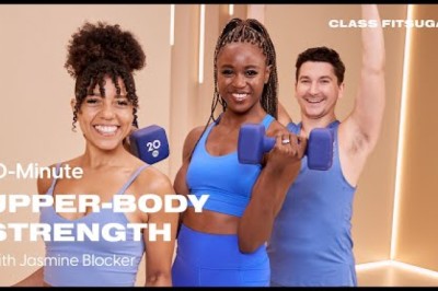 10-Minute Upper-Body Workout With Jasmine Blocker