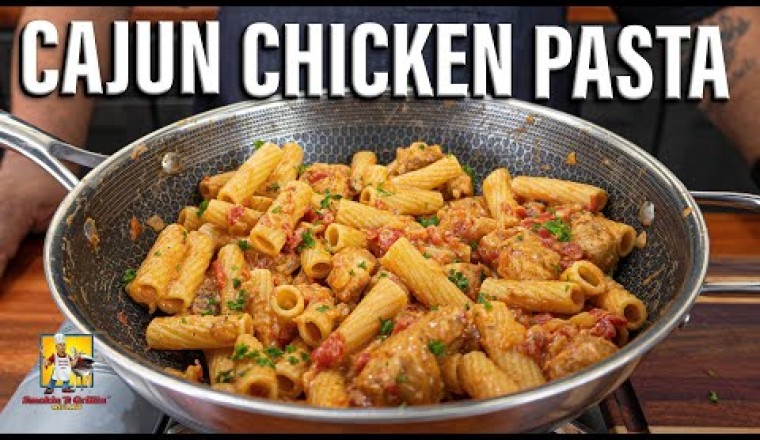 Creamy Cajun Chicken Penne Pasta