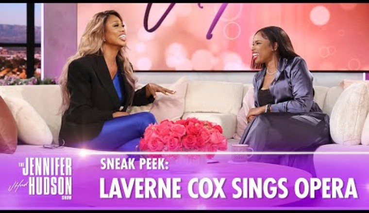 Laverne Cox Sings Opera for Jennifer Hudson!