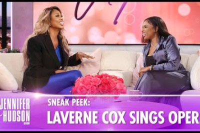 Laverne Cox Sings Opera for Jennifer Hudson!