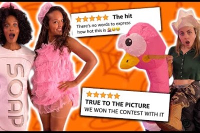 Buying Halloween Costumes Based ONLY on Reviews!?!
