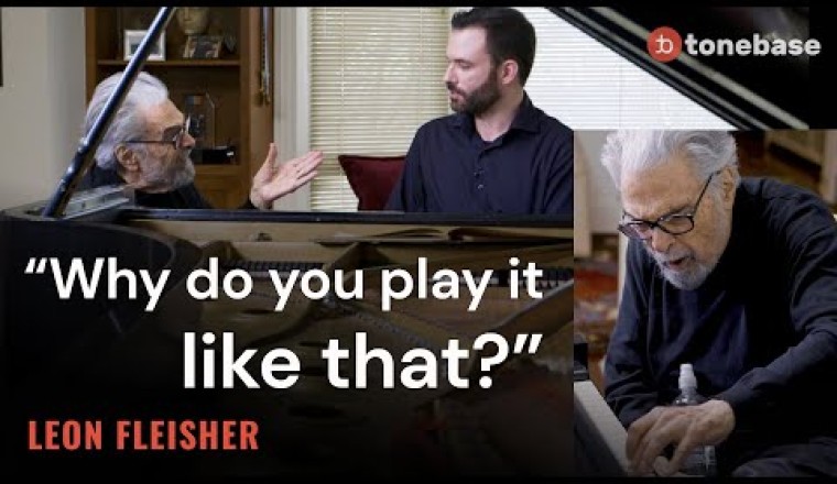 Leon Fleisher Master Class on Beethoven 4th Concerto (ft. Ben Laude)