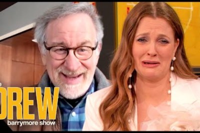 Steven Spielberg Surprises Drew For Her Birthday