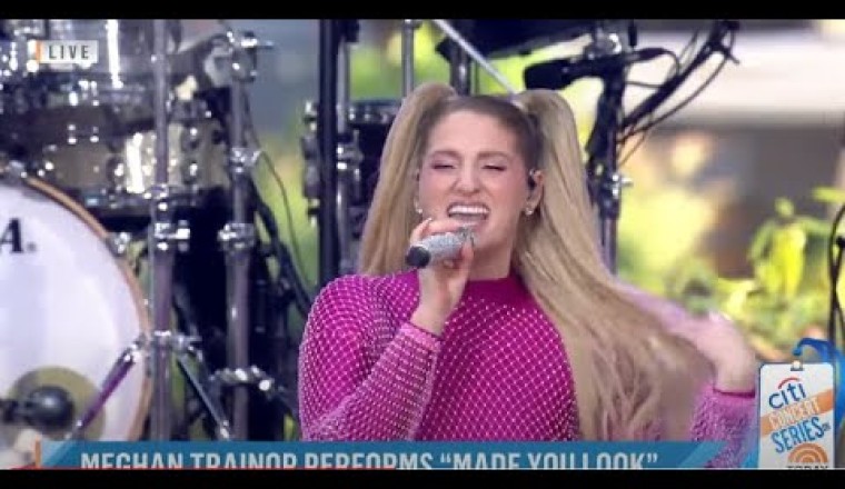 Meghan Trainor - Today Show New Album Launch Mini Concert