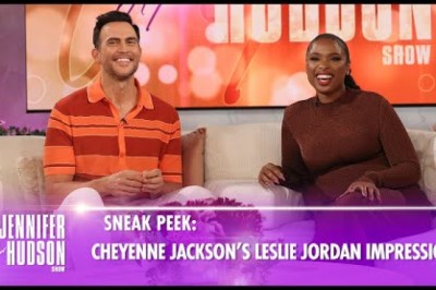 Cheyenne Jackson Does His Impression of ‘Call Me Kat’ Co-Star Leslie Jordan