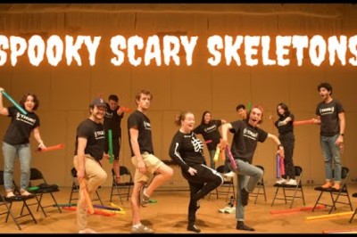 Spooky Scary Skeletons on Boomwhackers!