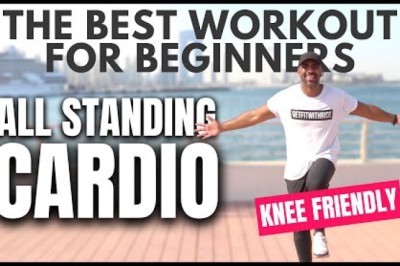 Beginner Workout at Home ALL STANDING Knee friendly