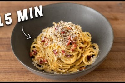 Easy Carbonara in 15 Minutes