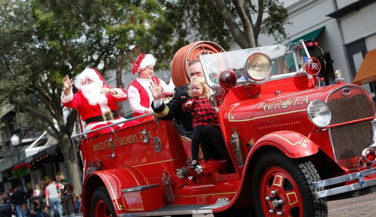 70th annual Winter Park "Ye Olde Hometown" Christmas Parade