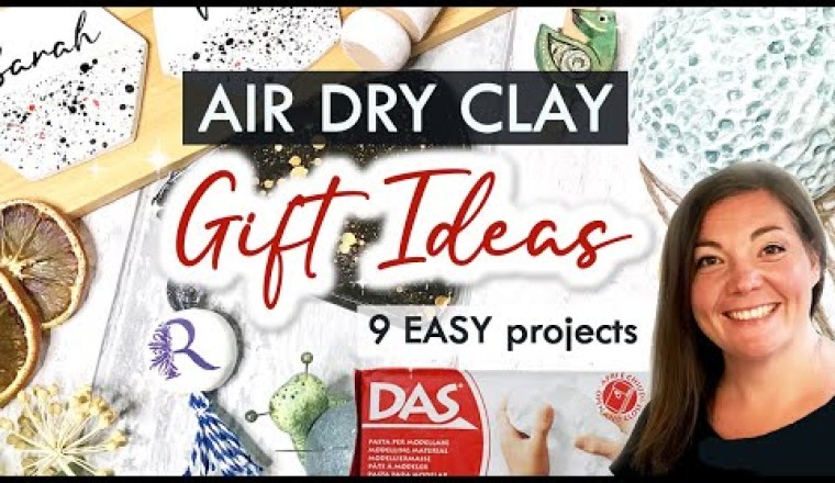 Air Dry Clay DIY Gift Ideas