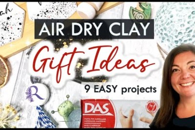 Air Dry Clay DIY Gift Ideas