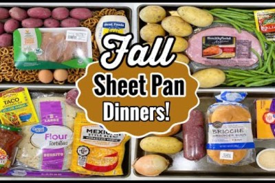 5 CHEAP and FANCY Sheet Pan Dinners