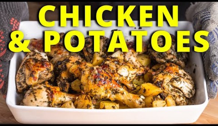 Italian Baked Chicken and Potatoes