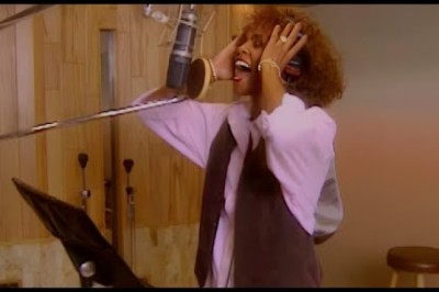 Whitney Houston's Recording Sessions (Rare Clips)
