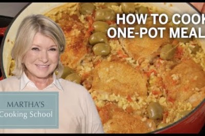 Martha Teaches You How To Cook One-Pot Meals