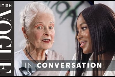 Naomi Campbell Meets Vivienne Westwood