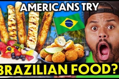 Americans Try Brazilian Food For The First Time!