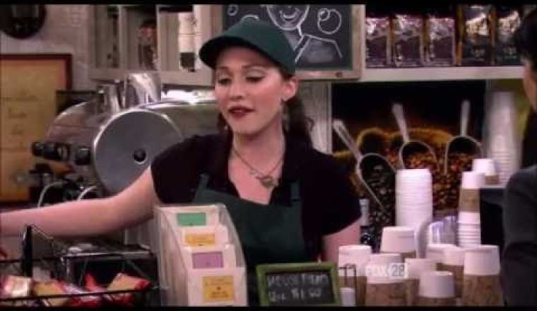 2 Broke Girls - First Day At The Coffee Shop