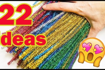 22 Crafty Holiday Pipe Cleaner Ideas