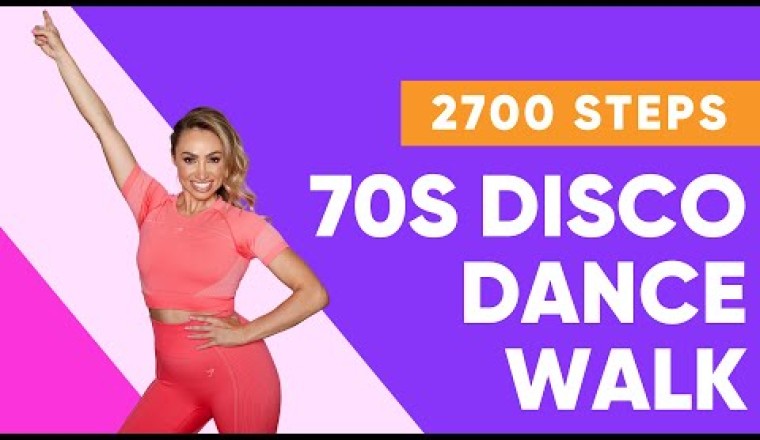 70s Disco Dance Walking Workout with Gina B