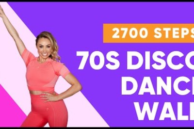 70s Disco Dance Walking Workout with Gina B