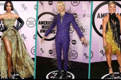 P!nk, Machine Gun Kelly and More 2022 AMAs Fashion