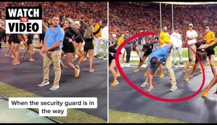 University ‘Security Guard’ Shows Off