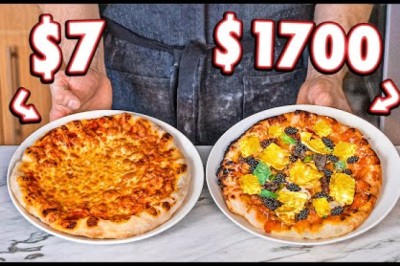 $7 Vs. $1700 Pizza