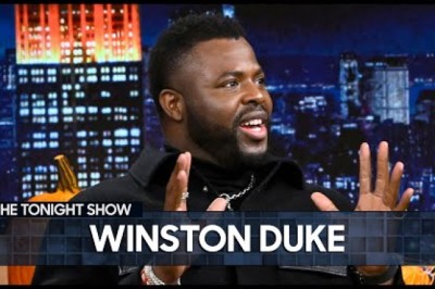 Winston Duke Split His Pants Wrestling Chadwick Boseman When They Met