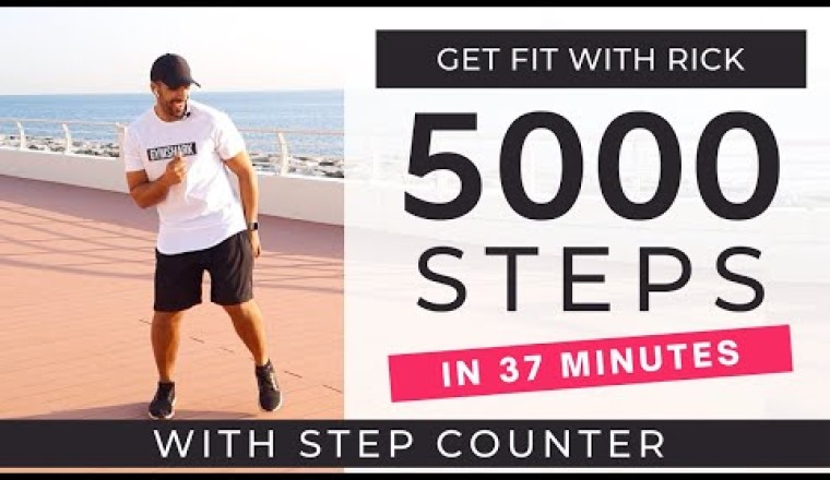 5000 Steps  FAST Walking Workout
