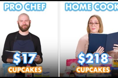 $218 vs $17 Cupcakes: Pro Chef and Home Cook Swap Ingredients