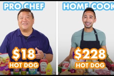 $228 vs $18 Hot Dog: Pro Chef and Home Cook Swap Ingredients