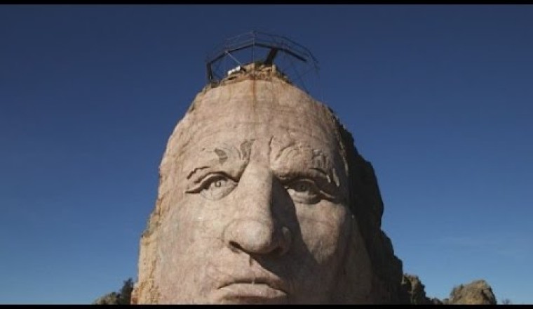 Crazy Horse Memorial bigger than Mount Rushmore