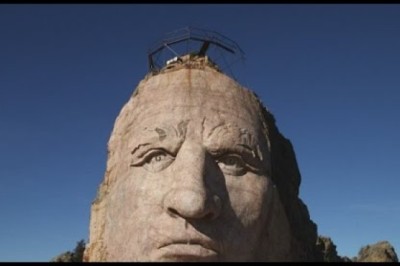 Crazy Horse Memorial bigger than Mount Rushmore