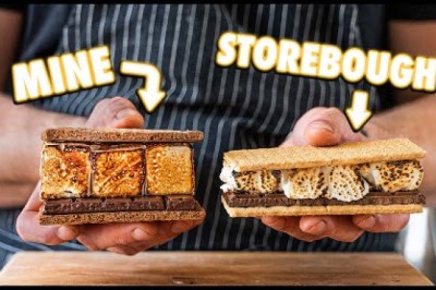 Making S'mores Completely From Scratch At Home